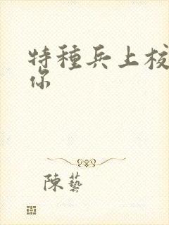 特种兵上校赖上你