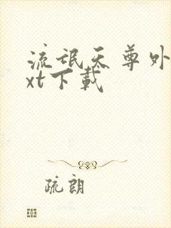 流氓天尊外传txt下载