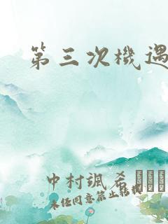 第三次机遇