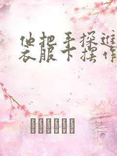 他把手探进我的衣服下摆作文