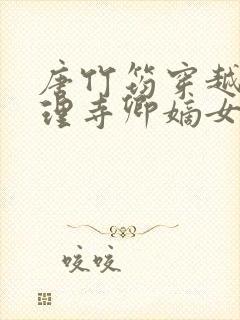 唐竹筠穿越成大理寺卿嫡女的小说