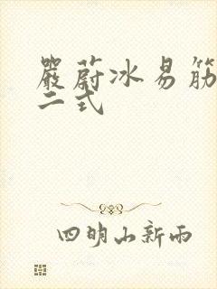 严蔚冰易筋经十二式