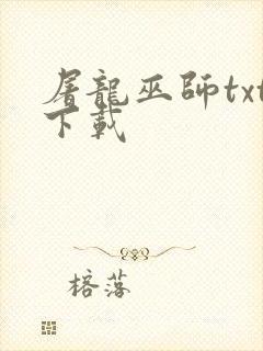 屠龙巫师txt下载