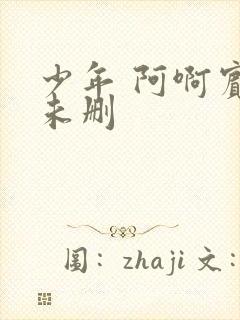 少年 阿啊宾文未删