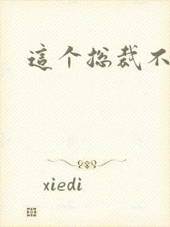 这个总裁不听话