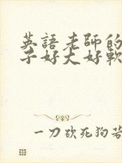 英语老师的小兔子好大好软水