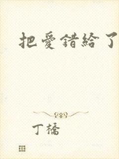 把爱错给了你