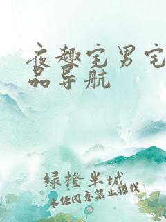 夜趣宅男宅女精品导航