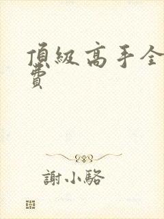 顶级高手全文免费