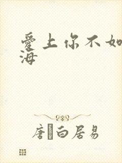 爱上你不如爱上海