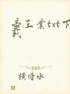 帝王业txt下载