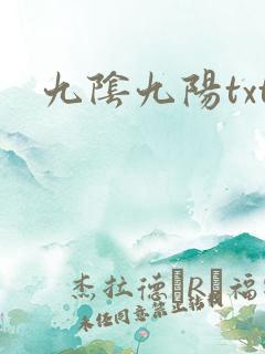 九阴九阳txt