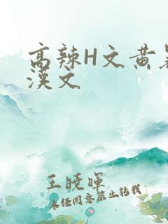 高辣H文黄暴糙汉文