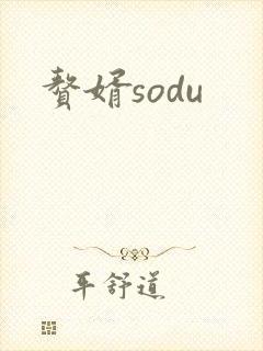 赘婿sodu