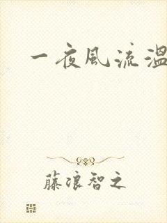 一夜风流温暮生