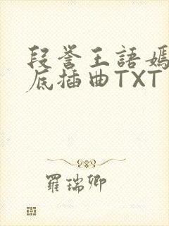 段誉王语嫣在井底插曲TXT