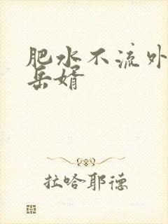 肥水不流外人田岳婿