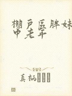 棚户区胖妹专接中老年