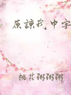 原谅我中字