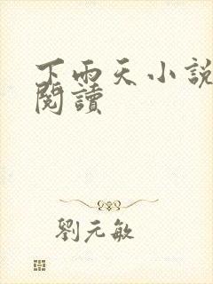 下雨天小说免费阅读