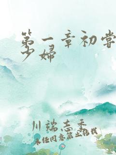 第一章初尝极品少妇