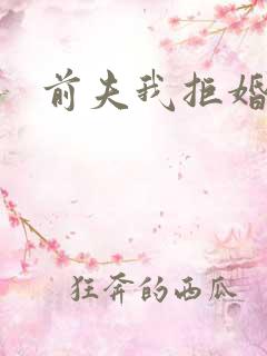 前夫我拒婚