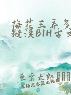 梅花三弄多肉的糙汉B1H古文
