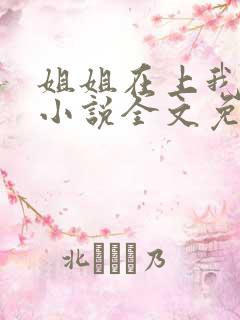 姐姐在上我在下小说全文免费阅读