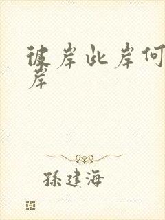 彼岸此岸何处是岸