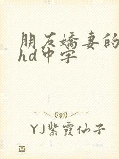 朋友娇妻的滋味hd中字