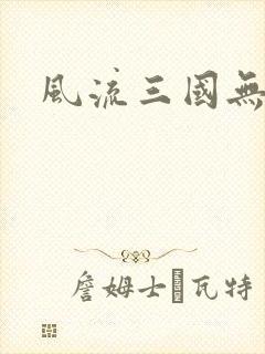 风流三国无弹窗