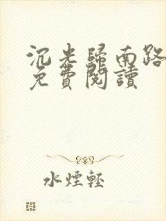 沉光归南路全文免费阅读