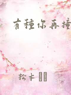 有种你再撞一下