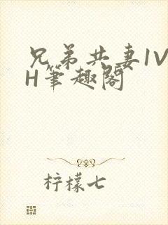 兄弟共妻1V2H笔趣阁