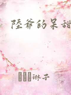 陆爷的呆甜萌妻