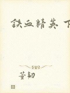 铁血精英 下载