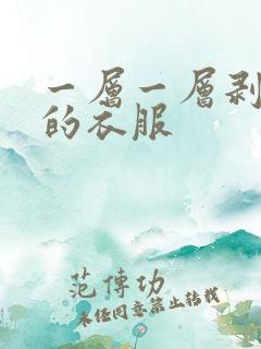 一层一层剥开你的衣服