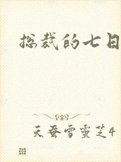 总裁的七日狂爱