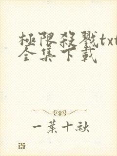 极限杀戮txt全集下载