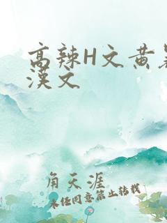 高辣H文黄暴糙汉文