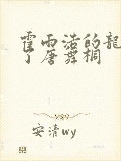 霍雨浩的龙头顶了唐舞桐