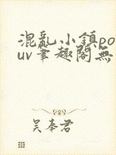 混乱小镇popuv笔趣阁无广告