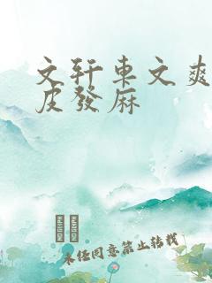 文轩车文爽到头皮发麻