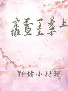 完蛋了惹上霸道撒旦王子