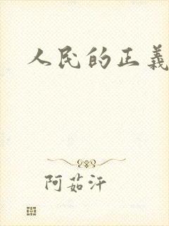 人民的正义小说