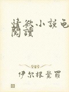 情欲小说龟全文阅读