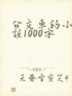 公交车的小黄说说1000字