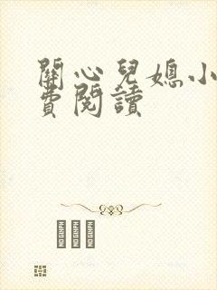 关心儿媳小说免费阅读