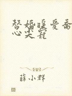 替婚暖爱乔少的心尖宠