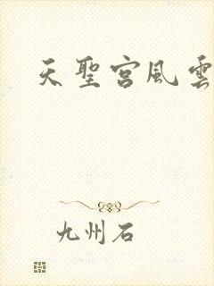 天圣宫风云录